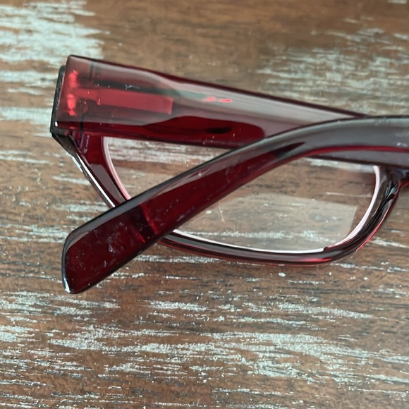 TruVision Readers arm 5.0 9502R red transparent readers. - Picture 3 of 15